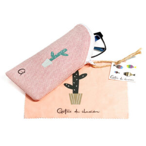 Estuche y paño gafas