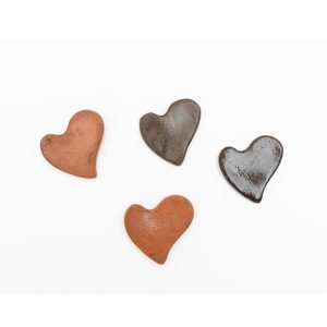 Corazones 8M broche