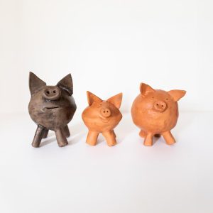 Huchas cochinitos GRANDES 15 cm